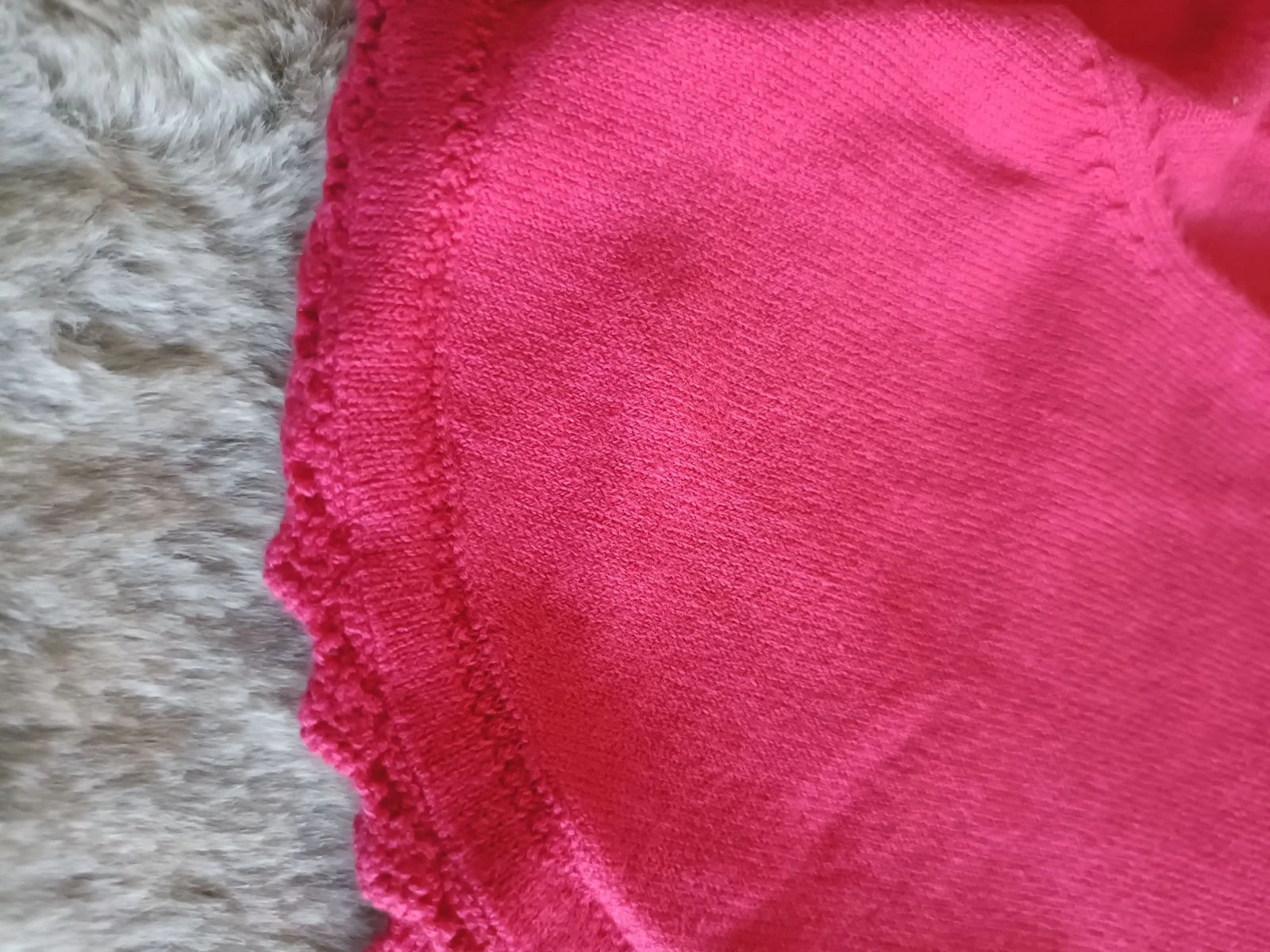 Gilet/boléro Mayoral fuchsia taille 92 – photo 3